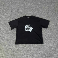 Mertra Crest Graphic Tee - Black