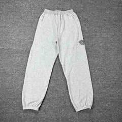 Mertra Cuffed Jogger Sweatpants - Light Grey